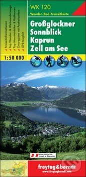 Levně Grossglockner, Kaprun, Zell am See 1:50 000 (VK 120)