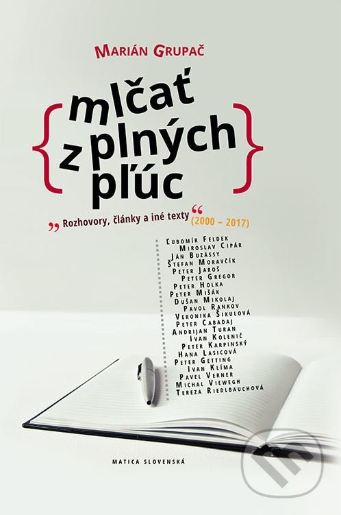 Kniha Mlčať z plných pľúc
