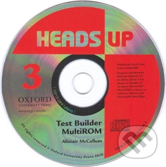 Kniha: Heads Up 3 Test Builder MultiROM (Susan Iannuzzi). Oxford University Press, 2009