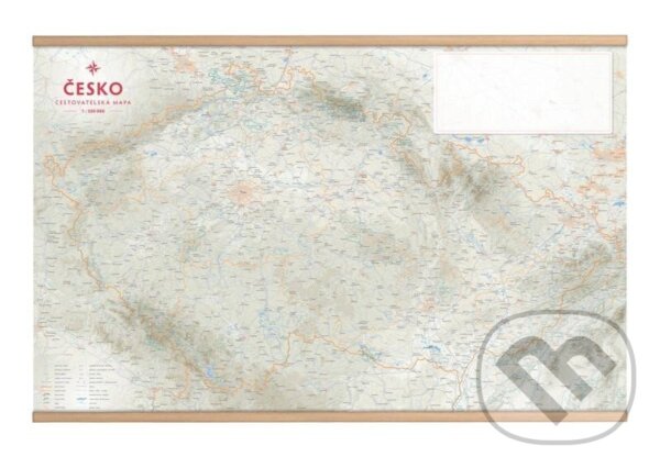 Česko - Cestovatelská mapa s lištami 1:500 000,Česko - Cestovatelská mapa s lištami 1:500 000