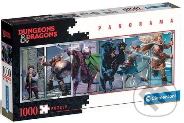 Levně Puzzle Panorama: Dungeons & Dragons - puzzle z kategorie Ostatné