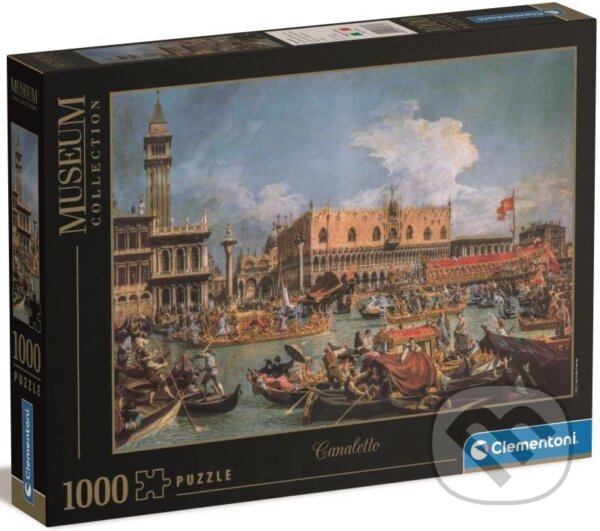 Levně Puzzle Canaletto: Návrat Bucintora do Molo na Den Nanebevstoupení Páně - puzzle z kategorie Ostatné