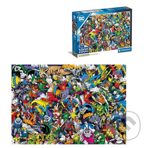 Levně Puzzle Impossible: DC Comics - puzzle z kategorie Ostatné