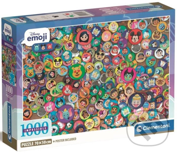 Levně Puzzle Impossible: Disney - puzzle z kategorie Disney