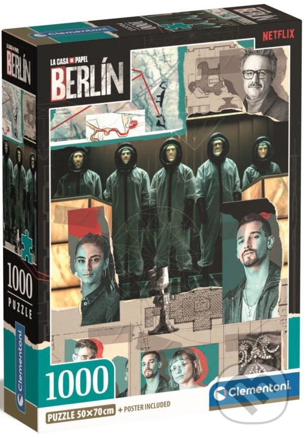 Levně Puzzle La Casa de Papel: Berlin - Jdeme do akce - puzzle z kategorie Ostatné