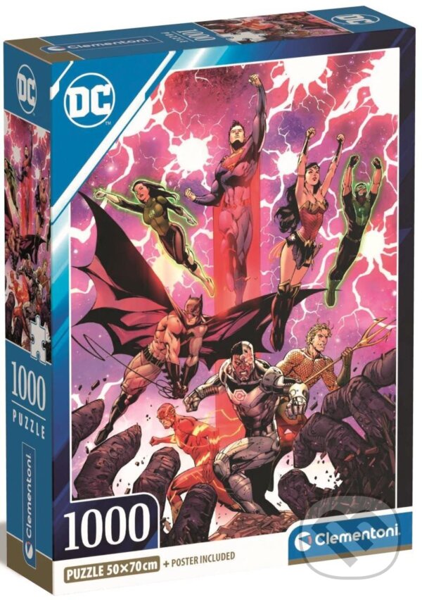 Levně Puzzle DC Comics: Liga spravedlnosti - puzzle z kategorie Ostatné