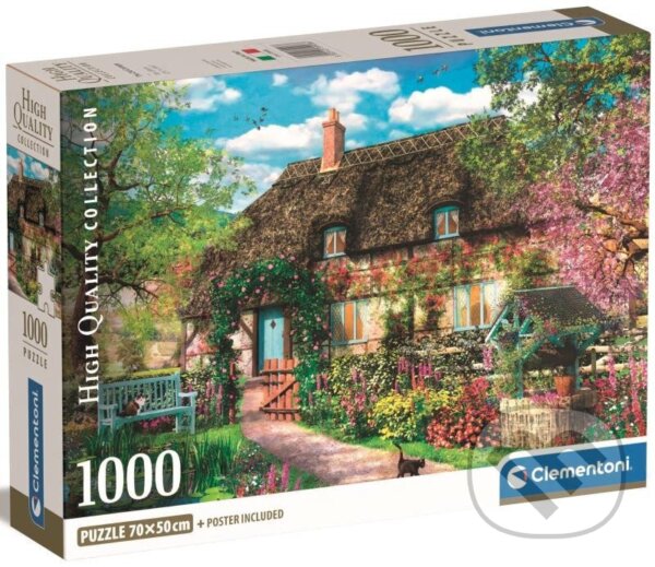 Levně Puzzle Stará chalupa - puzzle z kategorie Umelecké