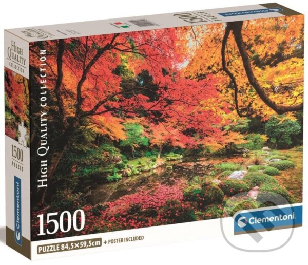 Levně Puzzle Podzimní park - puzzle z kategorie Prírodné scenérie