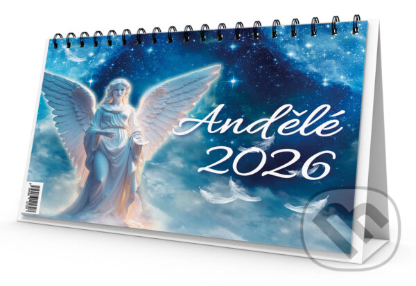 Stolní kalendář Andělé 2026 (Bookmedia). Bookmedia, 2025