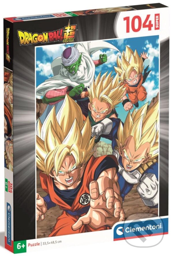 CLEMENTONI Dragonball 104 dílků