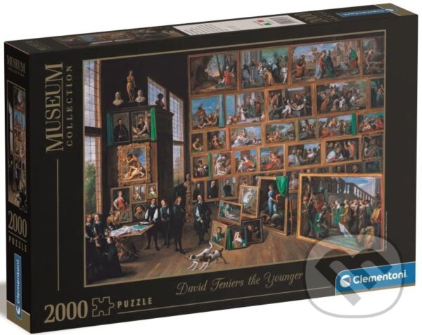 Puzzle: Puzzle David Teniers: Acivévoda Leopold Wilhelm (Clementoni)