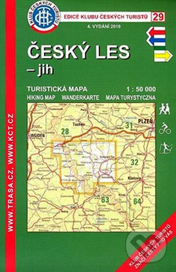 Kniha: Kčt 29 Český les- jih (Klub českých turistů). Klub českých turistů, 2010