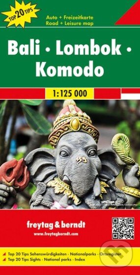 Levně Bali-Lombok-Komodo 1:125 000 (Platná do r. 2020)