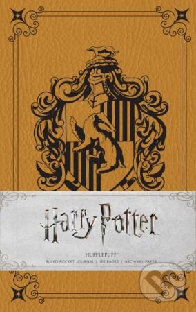 Levně Harry Potter: Hufflepuff (Ruled Pocket Journal)