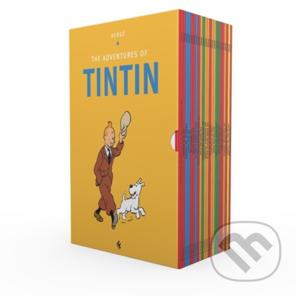 Levně Tintin Paperback Boxed Set 23 titles - Hergé