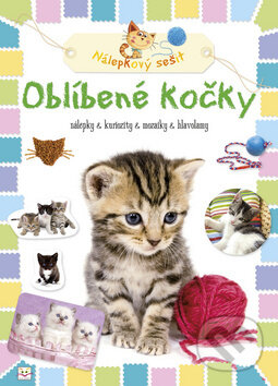 Kniha: Oblíbené kočky Nálepkový sešit (Agnieszka Bator). Aksjomat, 2013