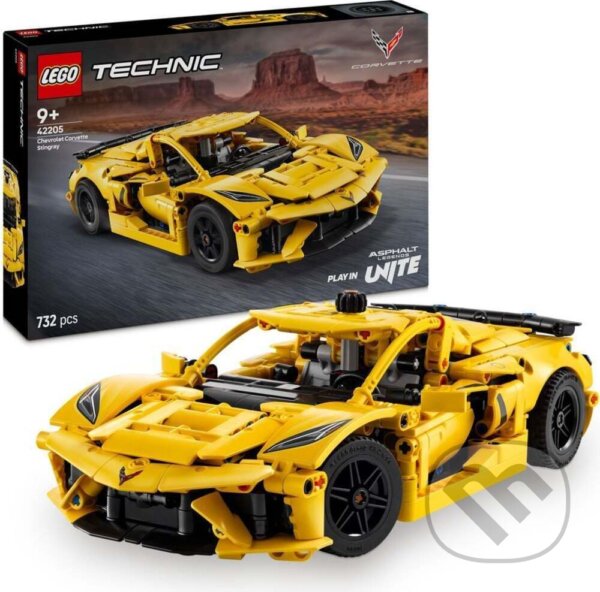 Levně LEGO® Technic 42205 Chevrolet Corvette Stingray - hra z kategorie Technic