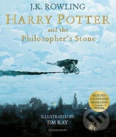 Harry Potter and the Philosopher&#039;s Stone - J.K. Rowling, Jim Kay (ilustrácie), Bloomsbury, 2018