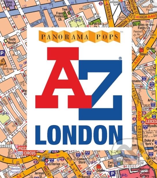 Levně A-Z London (Panorama Pops) - kniha z kategorie Naučné knihy
