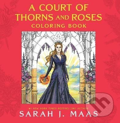 Levně A Court of Thorns and Roses Coloring Book - J. Sarah Maasová - kniha z kategorie Pre dospelých