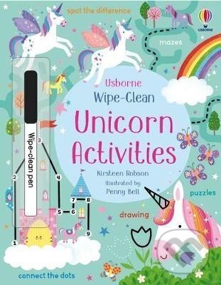 Levně Wipe-Clean Unicorn Activities - Kirsteen Robson