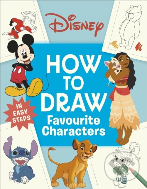 Disney How to Draw Favourite Characters koupíte na Martinus.cz