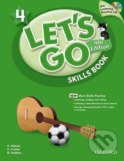Levně Let´s Go 4 Skills Book with Audio CD Pack (4th) - Ritsuko Nakata