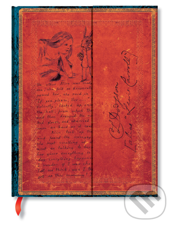 Paperblanks - zápisník Lewis Carroll, Alice in Wonderland, Paperblanks, 2018