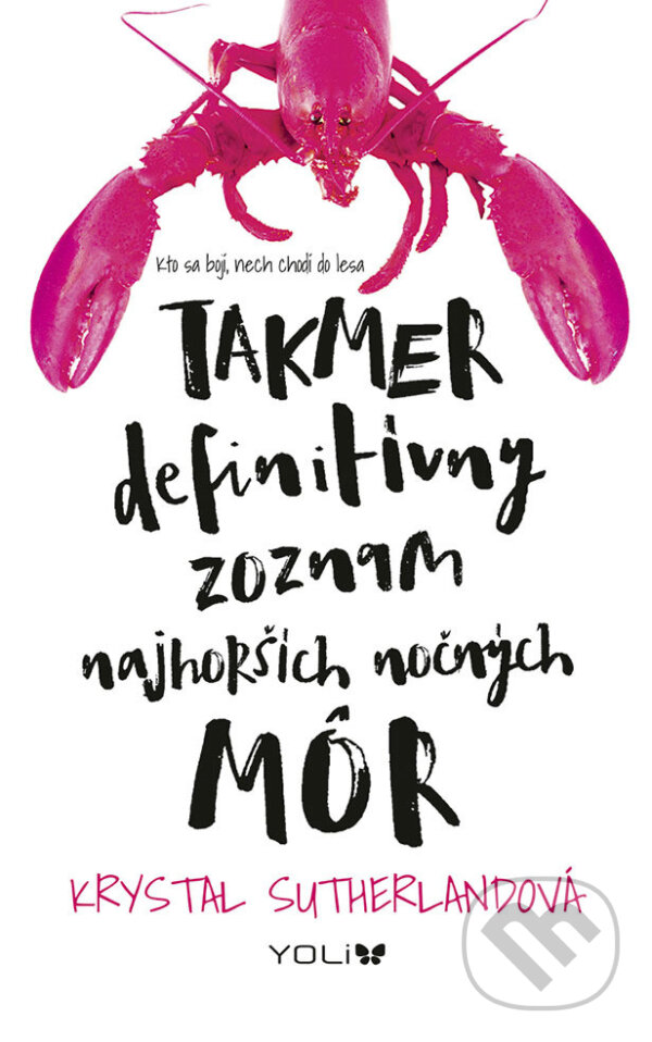 E-kniha: Takmer definitívny zoznam najhorších nočných môr (Krystal Sutherland). Ikar, 2018