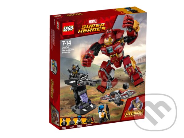 LEGO Super Heroes 76104 Zrážka s Hulkbusterom, LEGO, 2018