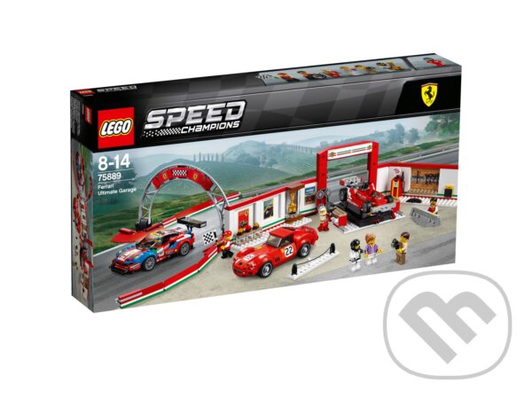 LEGO Speed Champions 75889 Úžasná garáž Ferrari, LEGO, 2018