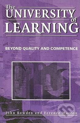 Kniha: The University of Learning (John Bowden). Routledge, 2003