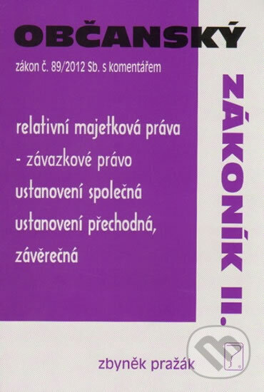 Kniha: Občanský zákoník II. (neuvedený autor). Poradca s.r.o., 2020