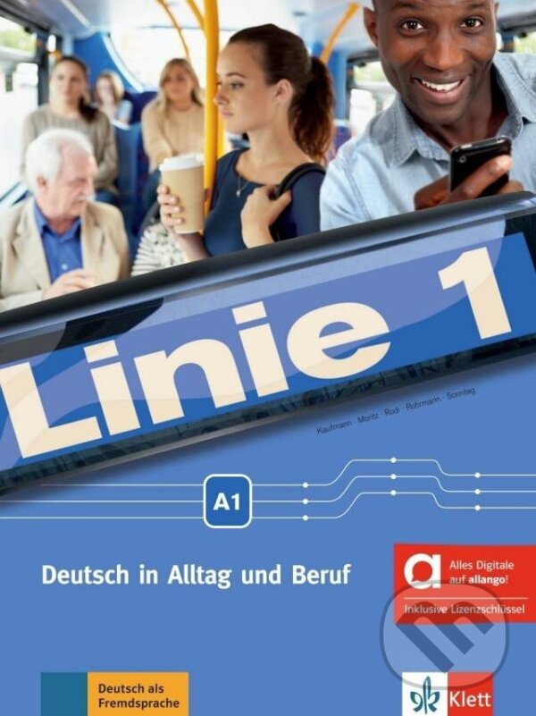 Levně Linie 1 - 1 (A1) - Hybride Ausgabe - Kurs./Übungsbuch + MP3/Video allango.net + Lizenz (24 Monate)