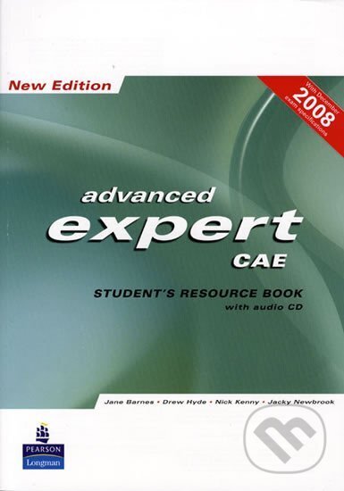 Kniha: Expert CAE 2008 Students´ Resource Book w/ CD Pack (no key) (Jane Barnes). Pearson, 2008