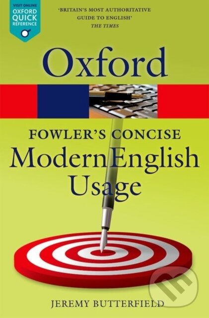 Levně Fowler's Concise Dictionary of Modern English Usage - kniha z kategorie Jazykové učebnice a slovníky