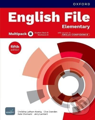 Levně English File Fifth Edition Elementary Multipack B with Skills Confidence