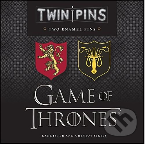 Levně Game of Thrones: Twin Pin (Lannister and Greyjoy Sigils: Two Enamel Pins)