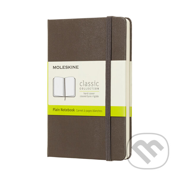 Levně Moleskine - hnedý zápisník (malý, čistý)