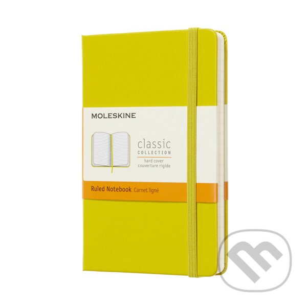 Levně Moleskine - žltý zápisník (malý, linajkovaný)