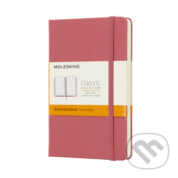Levně Moleskine - ružový zápisník (malý, linajkovaný)