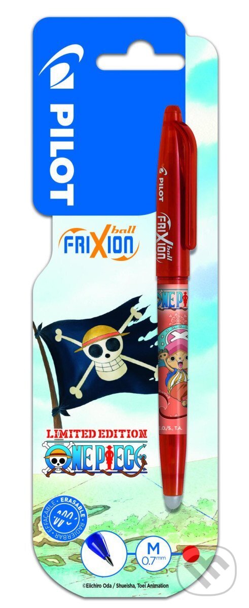 Levně PILOT FriXion Ball 07 One Piece, BL, červená