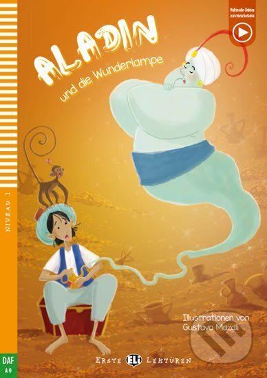 Levně Erste ELI Lektüren 1/A1: Aladin und die Wunderlampe + downloadable multimedia