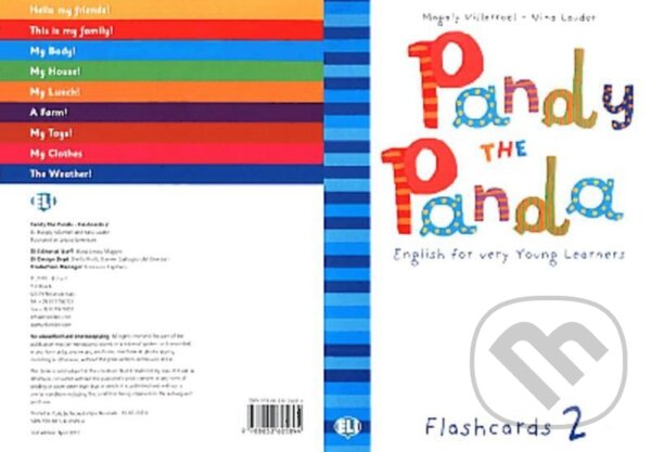 Kniha: Pandy the Panda - 2 Flashcards (Magaly Villarroel a Nina Lauder). Eli, 2011
