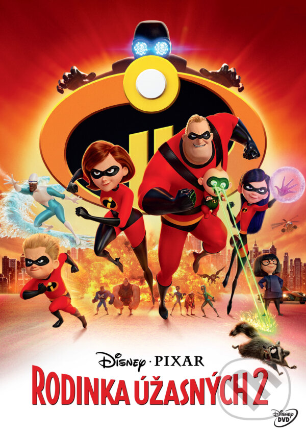 Levně Rodinka Úžasných 2 - Brad Bird - film z kategorie Animované filmy