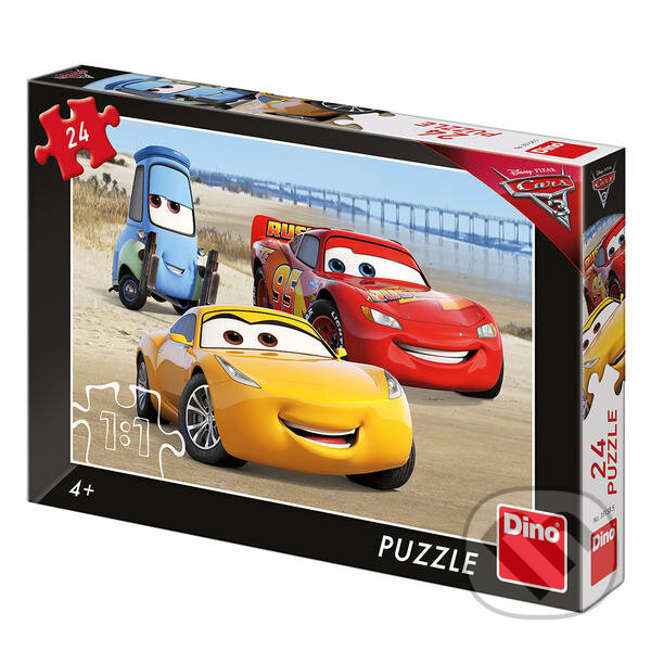 Levně CARS 3 Auta na pláž - puzzle z kategorie 15 – 60 dielikov