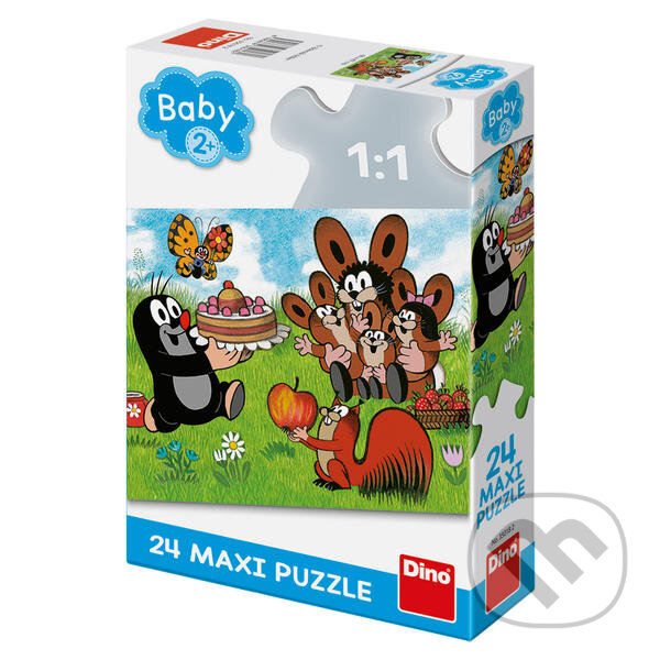 Levně Krtek Narozeniny - puzzle z kategorie Maxi dieliky