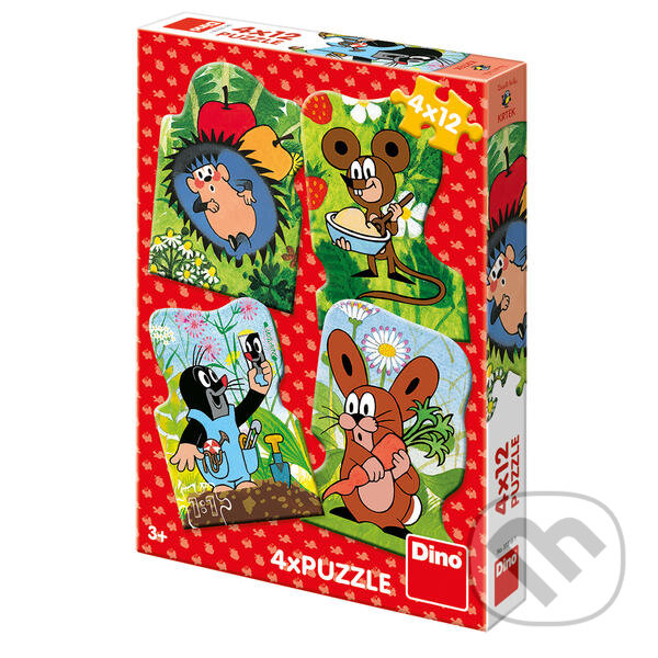 Puzzle: Krteček (Dino). Dino, 2018