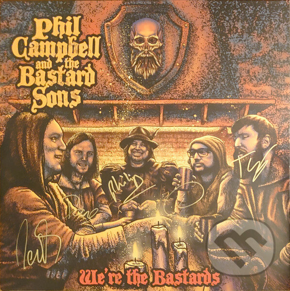 Kniha Phil Campbell and the Bastard Sons: We´re the Bastards (gatefold) LP