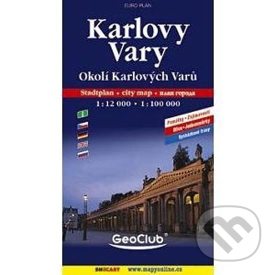 Kniha: Karlovy Vary mapa 1:12 000 (SHOCart). SHOCart